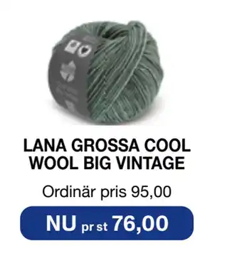 Selfmade LANA GROSSA COOL WOOL BIG VINTAGE erbjuda