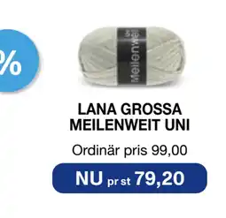 Selfmade LANA GROSSA MEILENWEIT UNI erbjuda