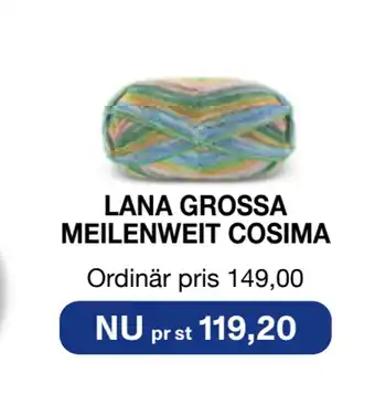 Selfmade LANA GROSSA MEILENWEIT COSIMA erbjuda