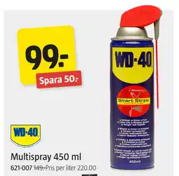 Jula Multispray 450 ml erbjuda