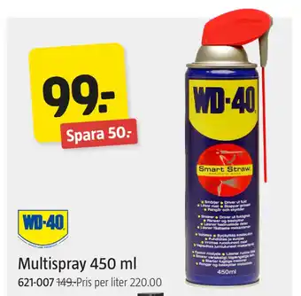 Jula Multispray 450 ml erbjuda