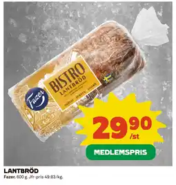 Coop LANTBRÖD erbjuda