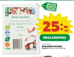 Coop EKOLOGISK FETAOST erbjuda