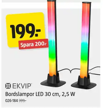 Jula Bordslampor LED 30 cm, 2,5 W erbjuda