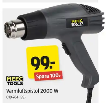 Jula Varmluftspistol 2000 W erbjuda