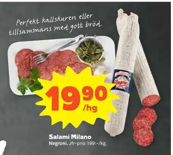 Stora Coop Salami Milano erbjuda