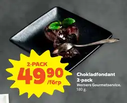 Stora Coop Chokladfondant 2-pack erbjuda