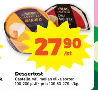 Stora Coop Dessertost erbjuda