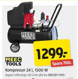 Jula Kompressor 24 l, 1500 W erbjuda