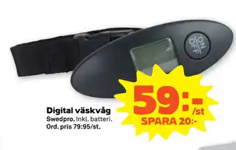 Stora Coop Digital väskvåg erbjuda