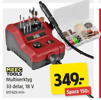 Jula Multiverktyg 33 delar, 18 V erbjuda