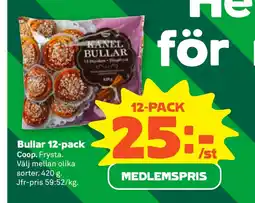 Stora Coop Bullar 12-pack erbjuda