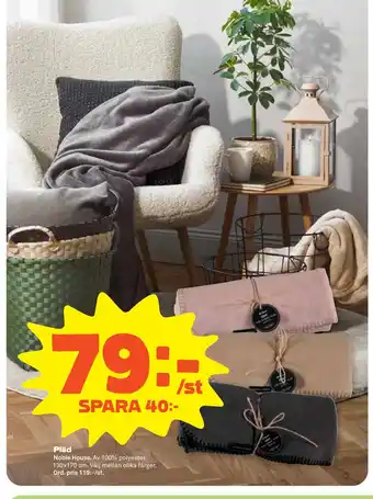 Stora Coop Pläd erbjuda