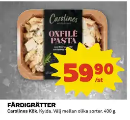 Coop FÄRDIGRÄTTER erbjuda