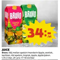 Coop JUICE erbjuda