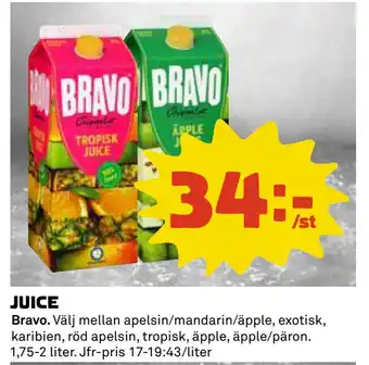 Coop JUICE erbjuda