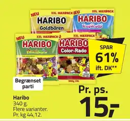 Fleggaard Haribo erbjuda