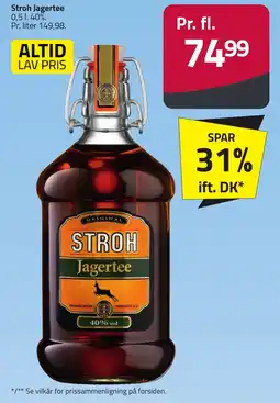 Fleggaard Stroh jagertee erbjuda