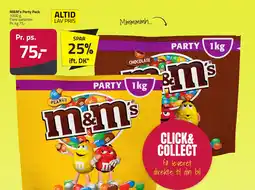 Fleggaard M&m's party pack erbjuda