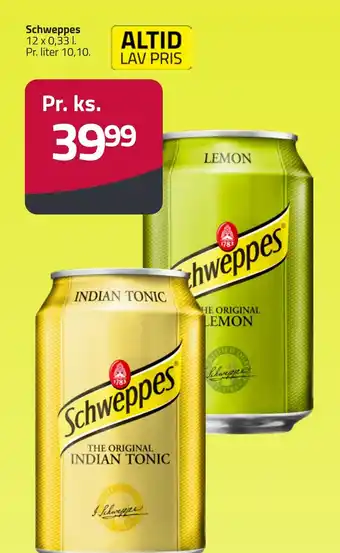 Fleggaard Schweppes erbjuda