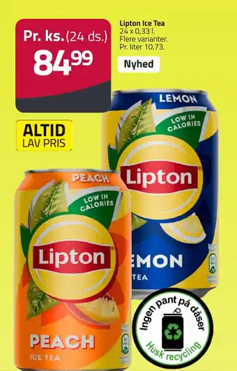 Fleggaard Lipton ice tea erbjuda