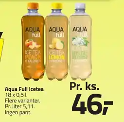 Fleggaard AQUA Full icetea erbjuda