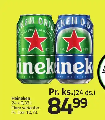 Fleggaard Heineken erbjuda