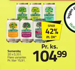 Fleggaard SOMERSBY erbjuda