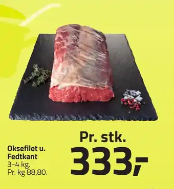 Fleggaard Oksefilet u. Fedtkant erbjuda