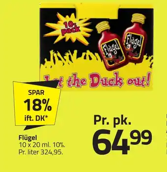 Fleggaard Flügel erbjuda