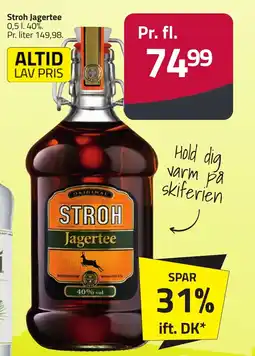 Fleggaard Stroh Jagertee erbjuda