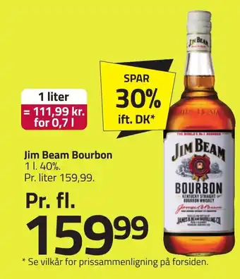 Fleggaard Jim Beam Bourbon erbjuda