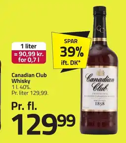 Fleggaard Canadian Club Whisky erbjuda