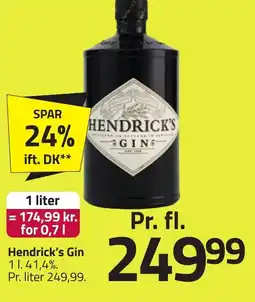 Fleggaard HENDRICK'S Gin erbjuda