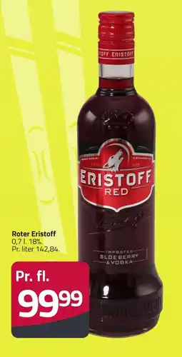 Fleggaard Roter Eristoff erbjuda