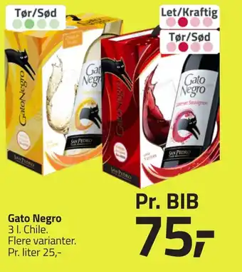 Fleggaard Gato Negro erbjuda