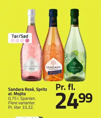 Fleggaard Sandara Rosé, Spritz el. Mojito erbjuda