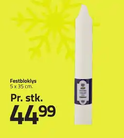 Fleggaard Festbloklys erbjuda