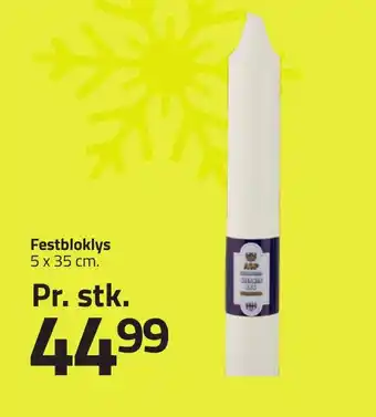 Fleggaard Festbloklys erbjuda