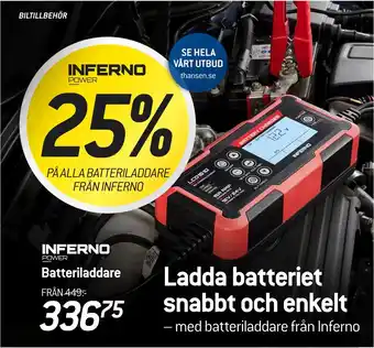 thansen Batteriladdare erbjuda