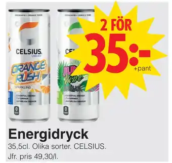 Matöppet Energidryck erbjuda