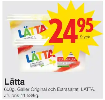 Matöppet Lätta erbjuda