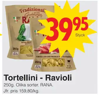 Matöppet Tortellini - Ravioli erbjuda