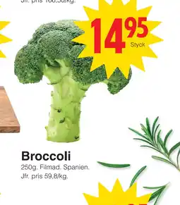 Matöppet Broccoli erbjuda