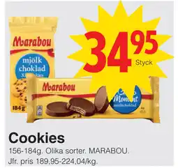 Matöppet Cookies erbjuda