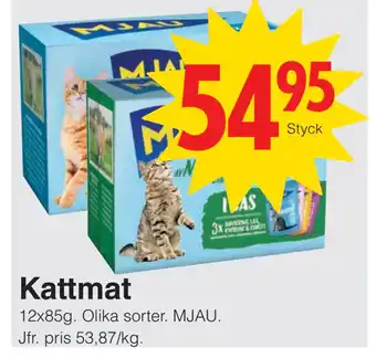 Matöppet Kattmat erbjuda