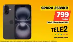 Power Apple iPhone 16 128 GB erbjuda