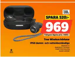 Power True Wireless hörlurar IP68 damm- och vattenbeständiga erbjuda