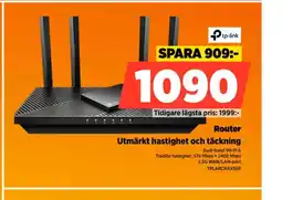 Power Router Utmärkt hastighet och täckning erbjuda