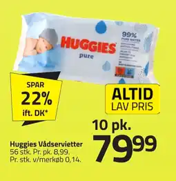 Fleggaard HUGGIES Vådservietter erbjuda